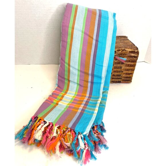Micato Safaris Other - East Africa Tribal Kikoi Kenya Ethnic Scarf Beach Towel Wrap Safari Table Cloth